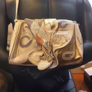 Vintage 80s Faux Leather purse